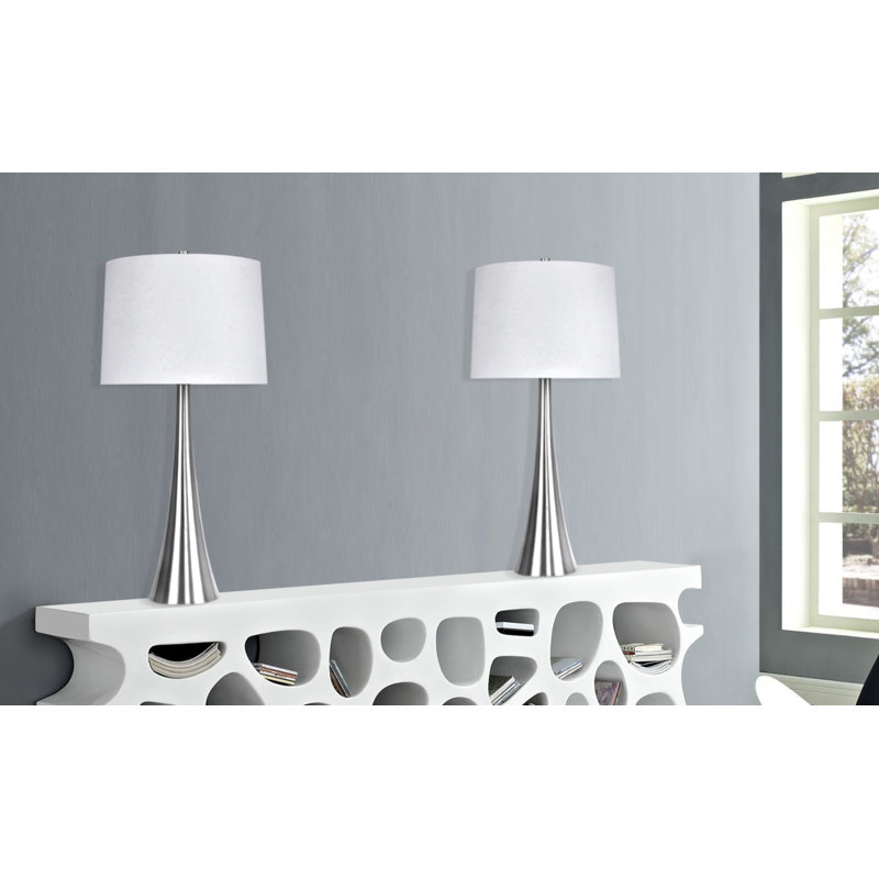 Orren Ellis Romina Metal Table Lamp & Reviews Wayfair